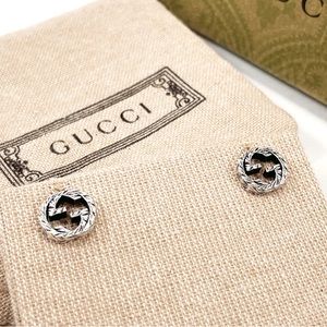 Gucci Stud Earring Silver